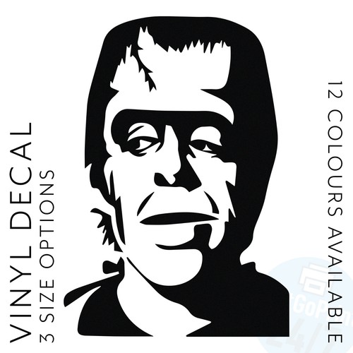 Herman munster vinyl - decal, car