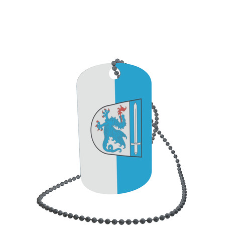 Dog tag flag bunting - dog,